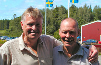 Pelle Johansson och Ola Ingemansson, klicka fr strre bild