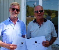 2017 rs ICA-Golfen segrare, Inge Alfredsson och Lars-Gunnar Andersson, klicka fr strre bild